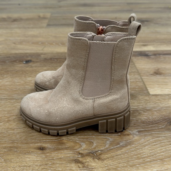 Cupcake Couture Lil Cora Chelsea Boots in Blush - Size 10 - Picture 5 of 11